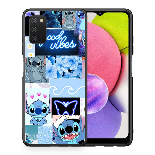 Collage Good Vibes - Samsung Galaxy A03s θήκη