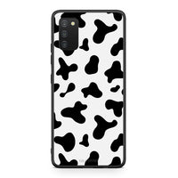 Thumbnail for Samsung A03s Cow Print θήκη από τη Smartfits με σχέδιο στο πίσω μέρος και μαύρο περίβλημα | Smartphone case with colorful back and black bezels by Smartfits