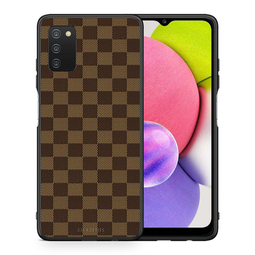 Θήκη Samsung A03s Glamour Designer από τη Smartfits με σχέδιο στο πίσω μέρος και μαύρο περίβλημα | Samsung A03s Glamour Designer case with colorful back and black bezels