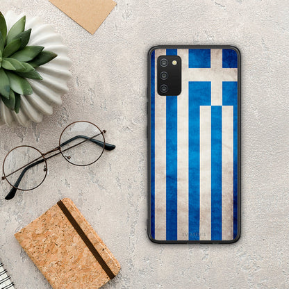 Flag Greek - Samsung Galaxy A03s θήκη
