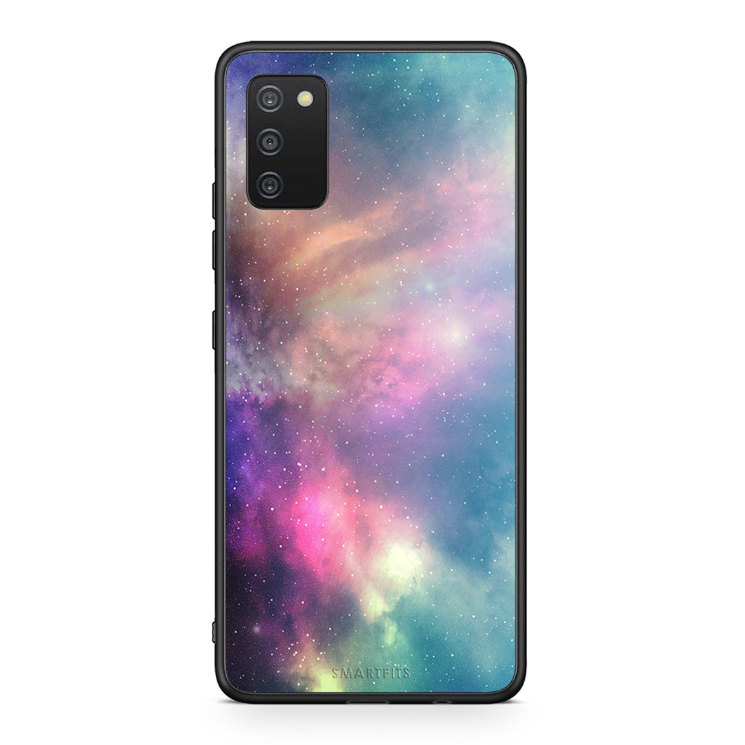 105 - Samsung A03s Rainbow Galaxy case, cover, bumper