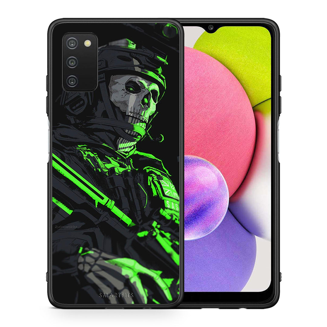Green Soldier - Samsung Galaxy A03s θήκη