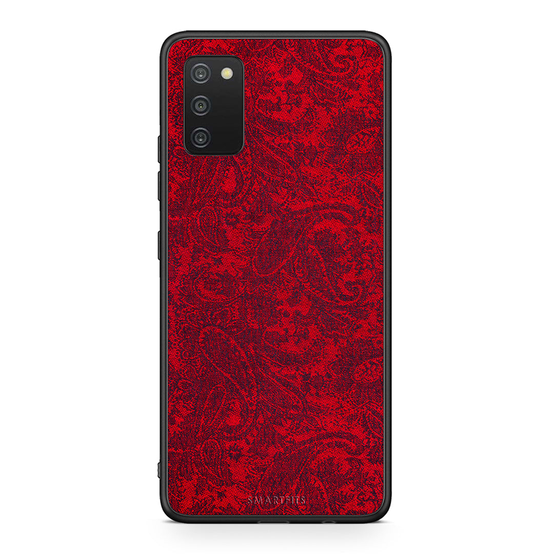 Samsung A03s Paisley Cashmere θήκη από τη Smartfits με σχέδιο στο πίσω μέρος και μαύρο περίβλημα | Smartphone case with colorful back and black bezels by Smartfits