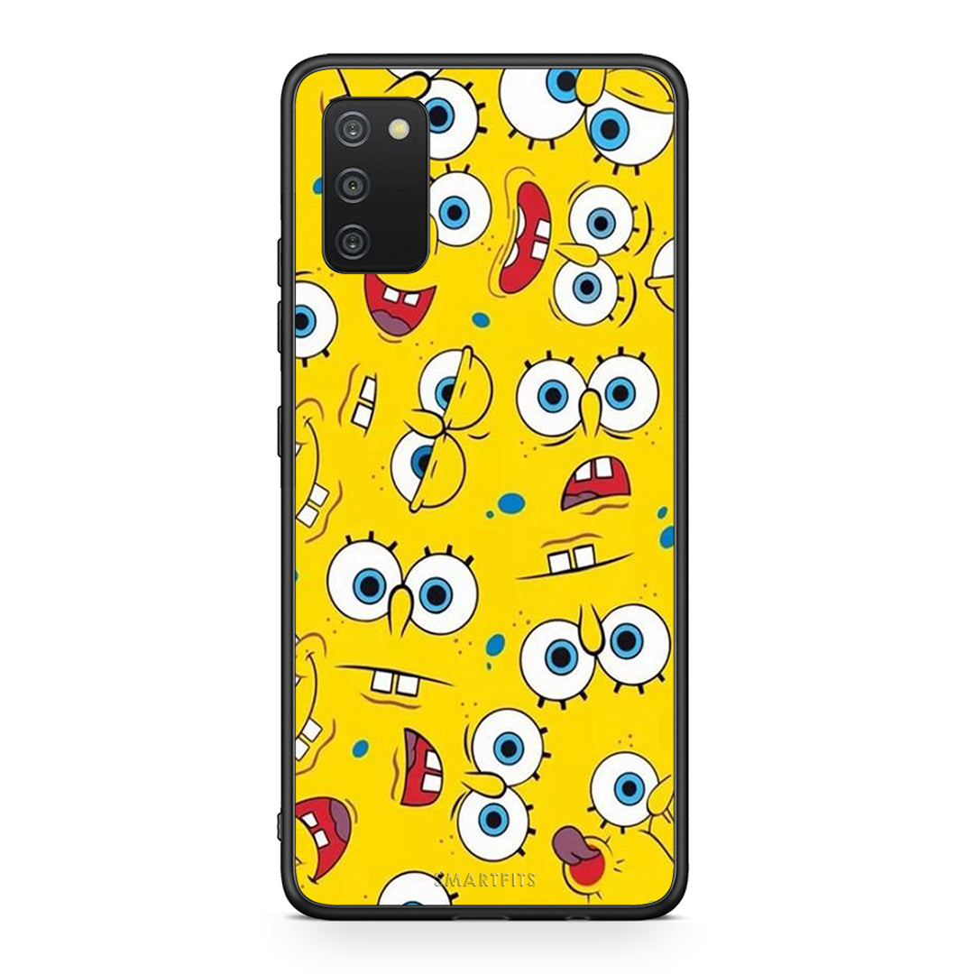 4 - Samsung A03s Sponge PopArt case, cover, bumper