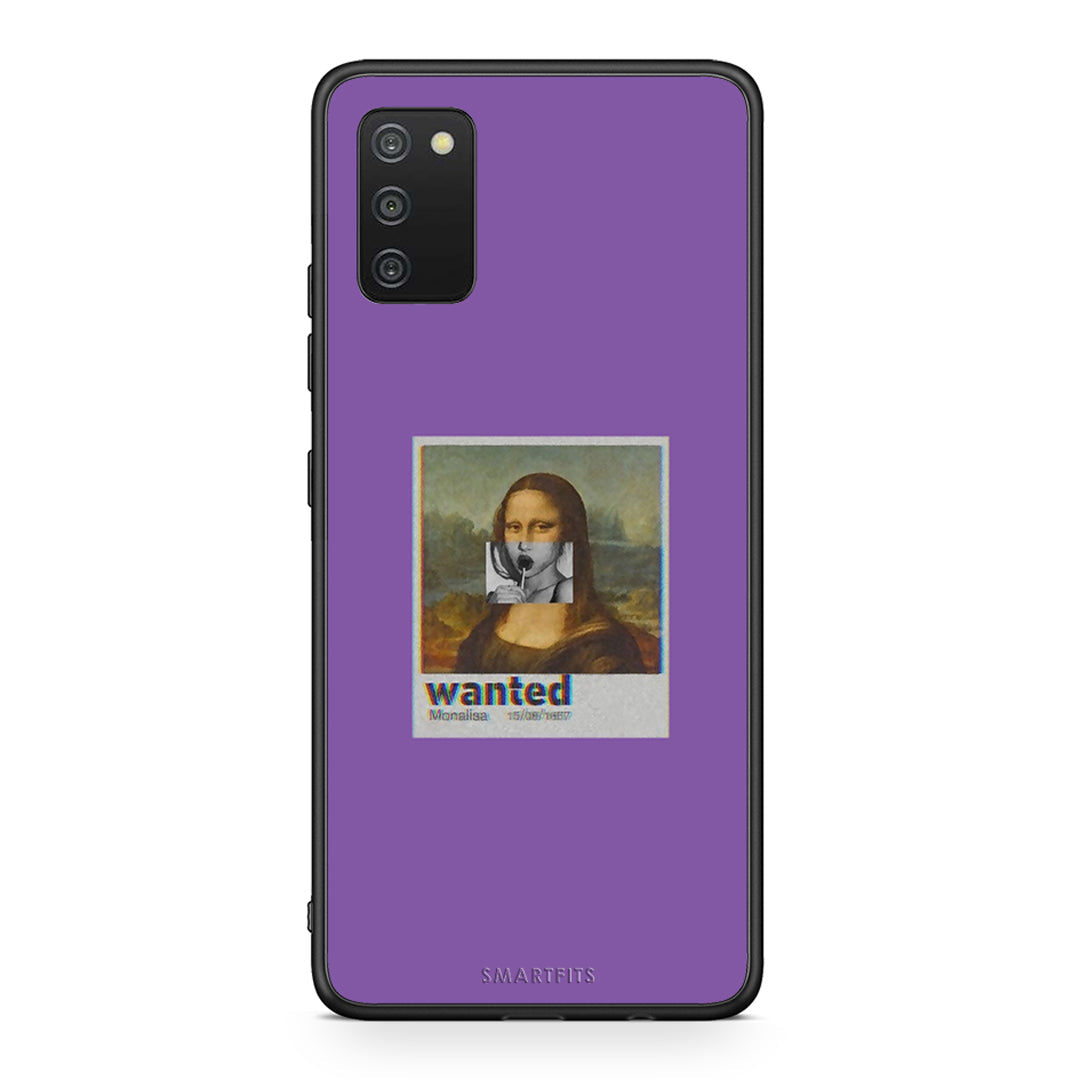 4 - Samsung A03s Monalisa Popart case, cover, bumper