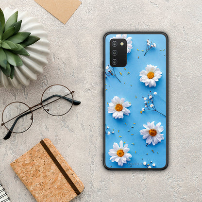 Real Daisies - Samsung Galaxy A03s θήκη