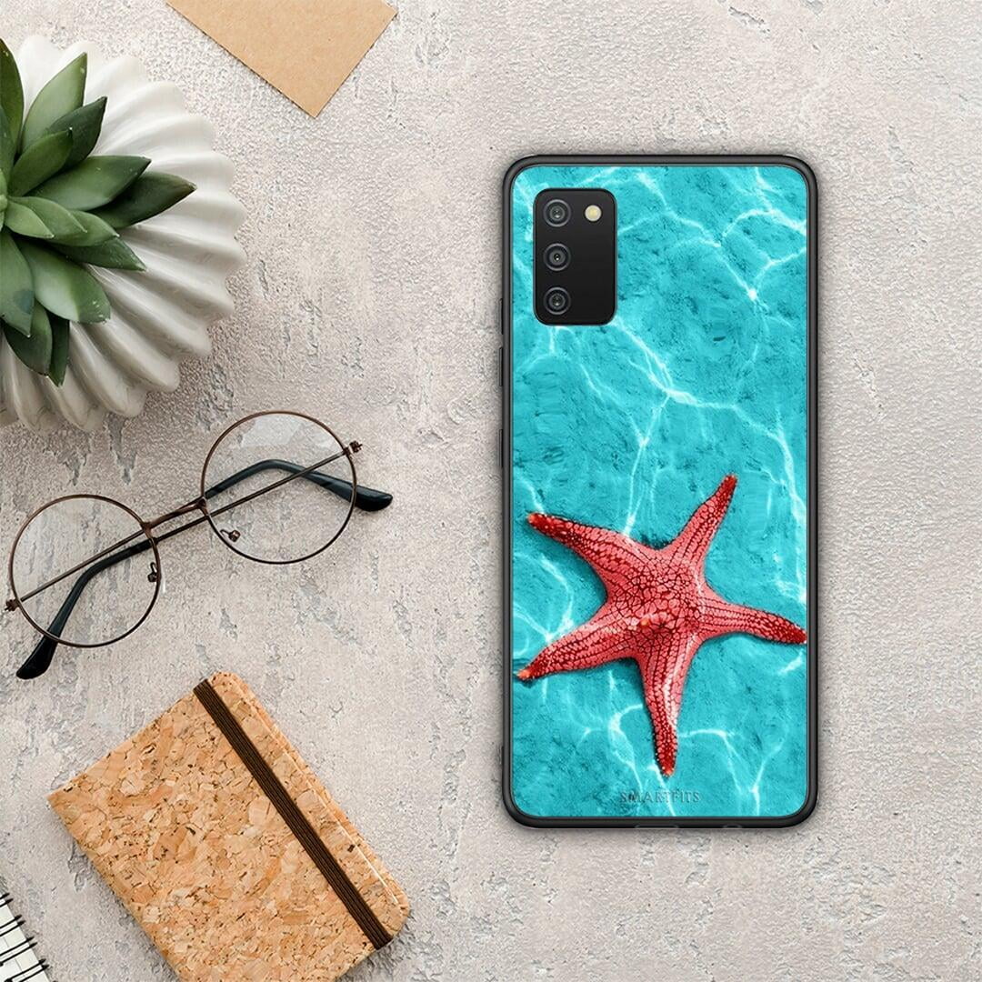 Red Starfish - Samsung Galaxy A03s θήκη