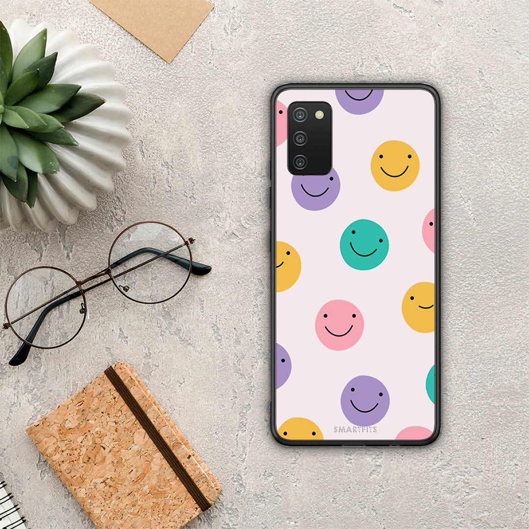 Smiley Faces - Samsung Galaxy A03s θήκη