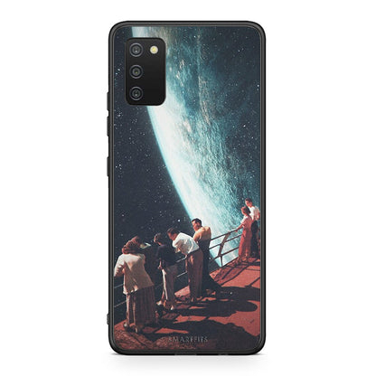 Samsung A03s Surreal View θήκη από τη Smartfits με σχέδιο στο πίσω μέρος και μαύρο περίβλημα | Smartphone case with colorful back and black bezels by Smartfits