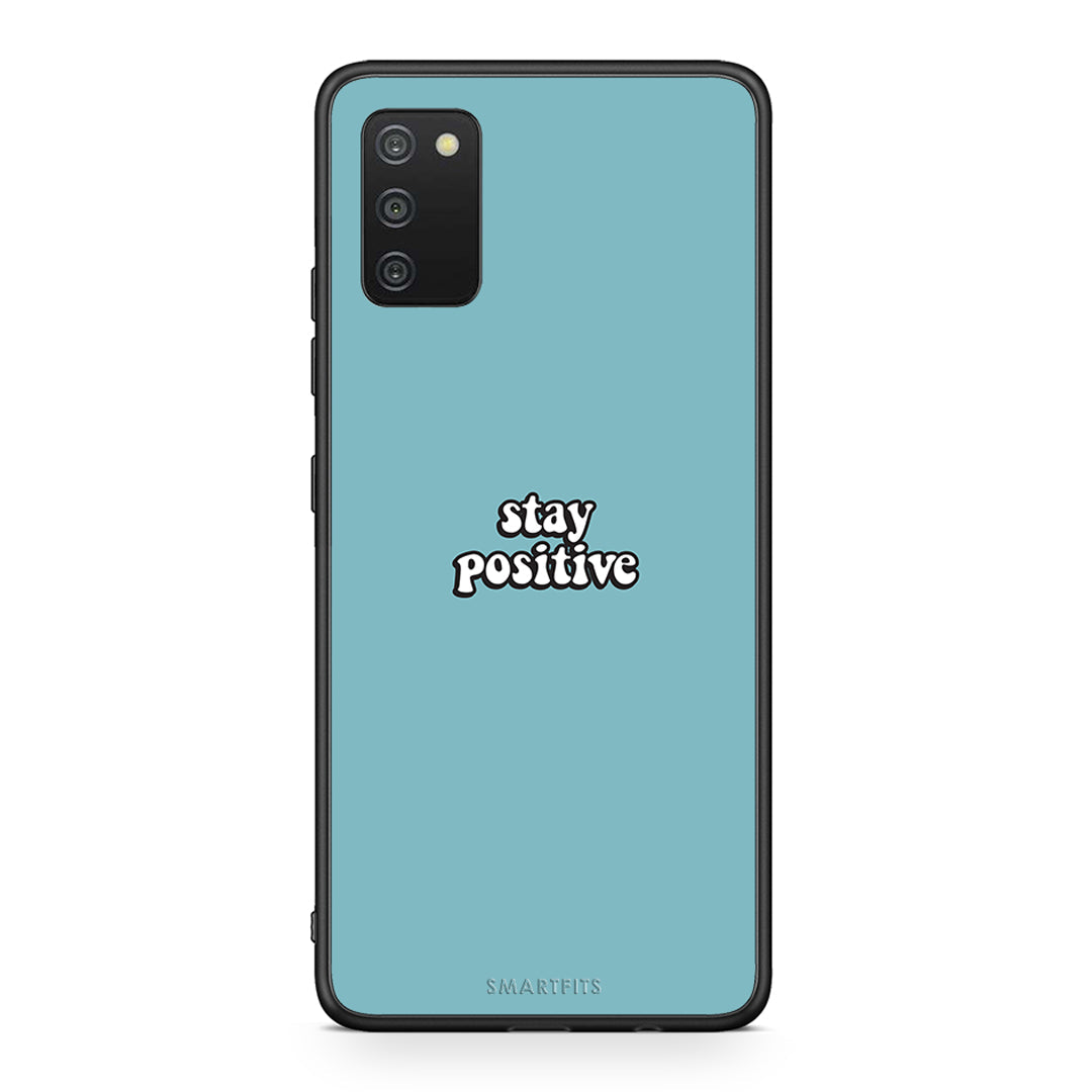 4 - Samsung A03s Positive Text case, cover, bumper