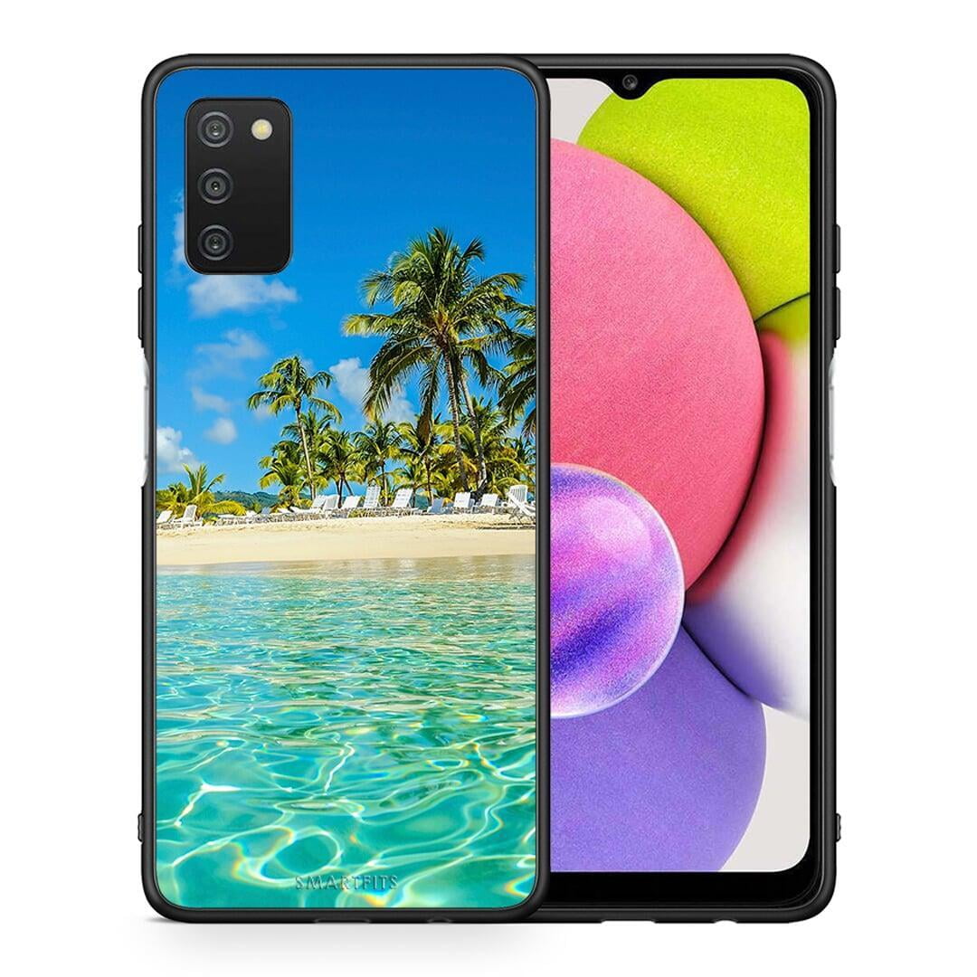 Tropical Vibes - Samsung Galaxy A03s θήκη