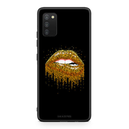 4 - Samsung A03s Golden Valentine case, cover, bumper