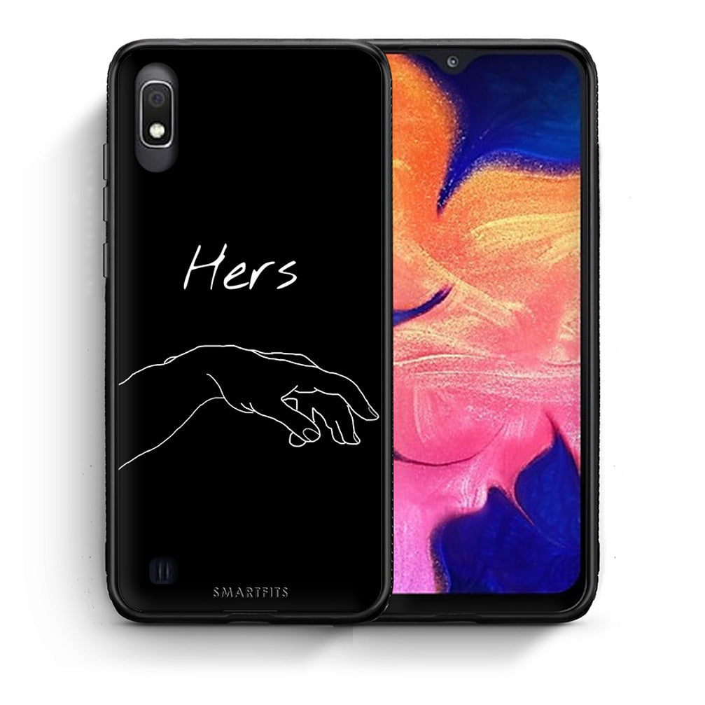 Θήκη Αγίου Βαλεντίνου Samsung A10 Aeshetic Love 1 από τη Smartfits με σχέδιο στο πίσω μέρος και μαύρο περίβλημα | Samsung A10 Aeshetic Love 1 case with colorful back and black bezels