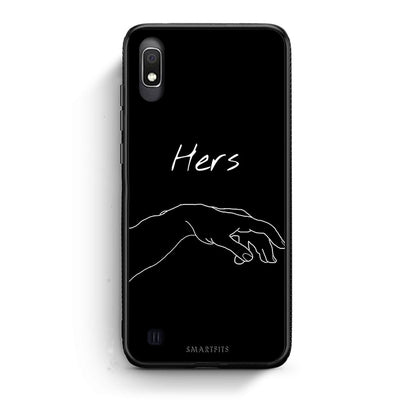 Samsung A10 Aeshetic Love 1 Θήκη Αγίου Βαλεντίνου από τη Smartfits με σχέδιο στο πίσω μέρος και μαύρο περίβλημα | Smartphone case with colorful back and black bezels by Smartfits