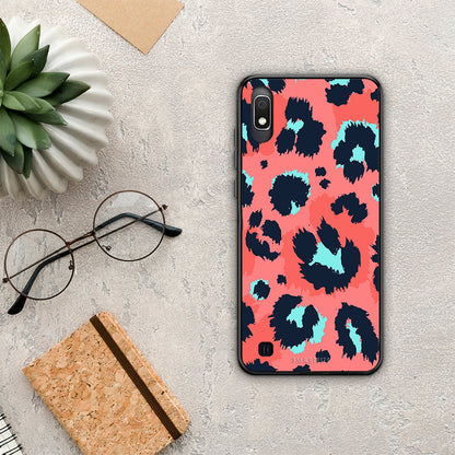 Animal Pink Leopard - Samsung Galaxy A10 θήκη