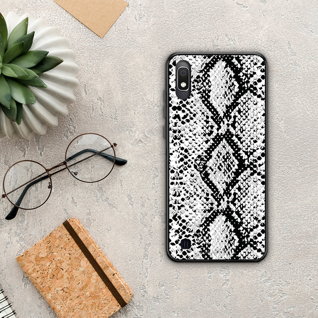 Animal White Snake - Samsung Galaxy A10 θήκη