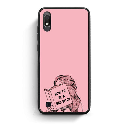 Samsung A10 Bad Bitch θήκη από τη Smartfits με σχέδιο στο πίσω μέρος και μαύρο περίβλημα | Smartphone case with colorful back and black bezels by Smartfits