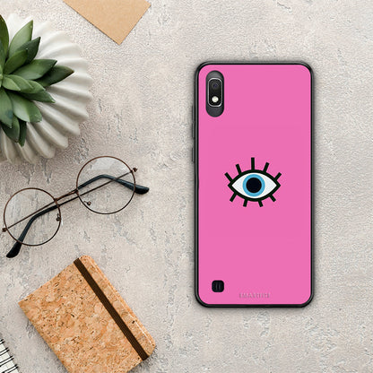 Blue Eye Pink - Samsung Galaxy A10 θήκη
