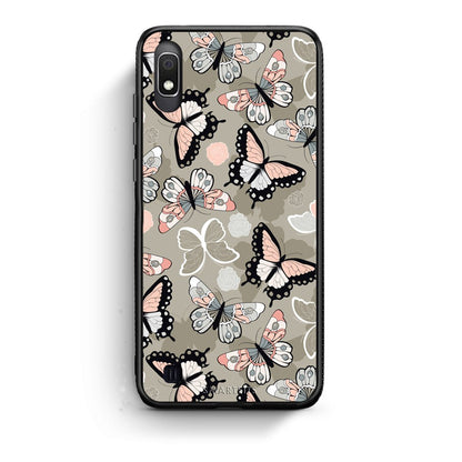 135 - Samsung A10  Butterflies Boho case, cover, bumper