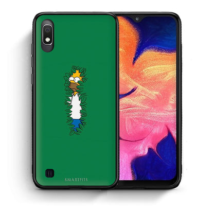 Θήκη Αγίου Βαλεντίνου Samsung A10 Bush Man από τη Smartfits με σχέδιο στο πίσω μέρος και μαύρο περίβλημα | Samsung A10 Bush Man case with colorful back and black bezels