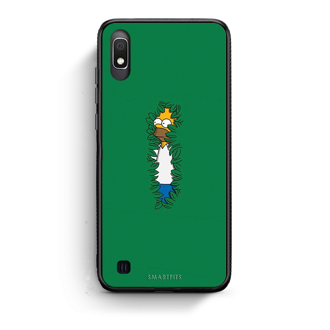 Samsung A10 Bush Man Θήκη Αγίου Βαλεντίνου από τη Smartfits με σχέδιο στο πίσω μέρος και μαύρο περίβλημα | Smartphone case with colorful back and black bezels by Smartfits