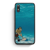 Thumbnail for Samsung A10 Clean The Ocean Θήκη από τη Smartfits με σχέδιο στο πίσω μέρος και μαύρο περίβλημα | Smartphone case with colorful back and black bezels by Smartfits