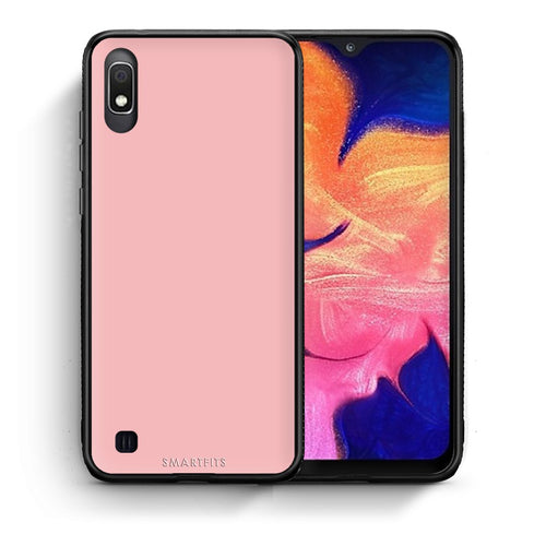 Θήκη Samsung A10 Nude Color από τη Smartfits με σχέδιο στο πίσω μέρος και μαύρο περίβλημα | Samsung A10 Nude Color case with colorful back and black bezels