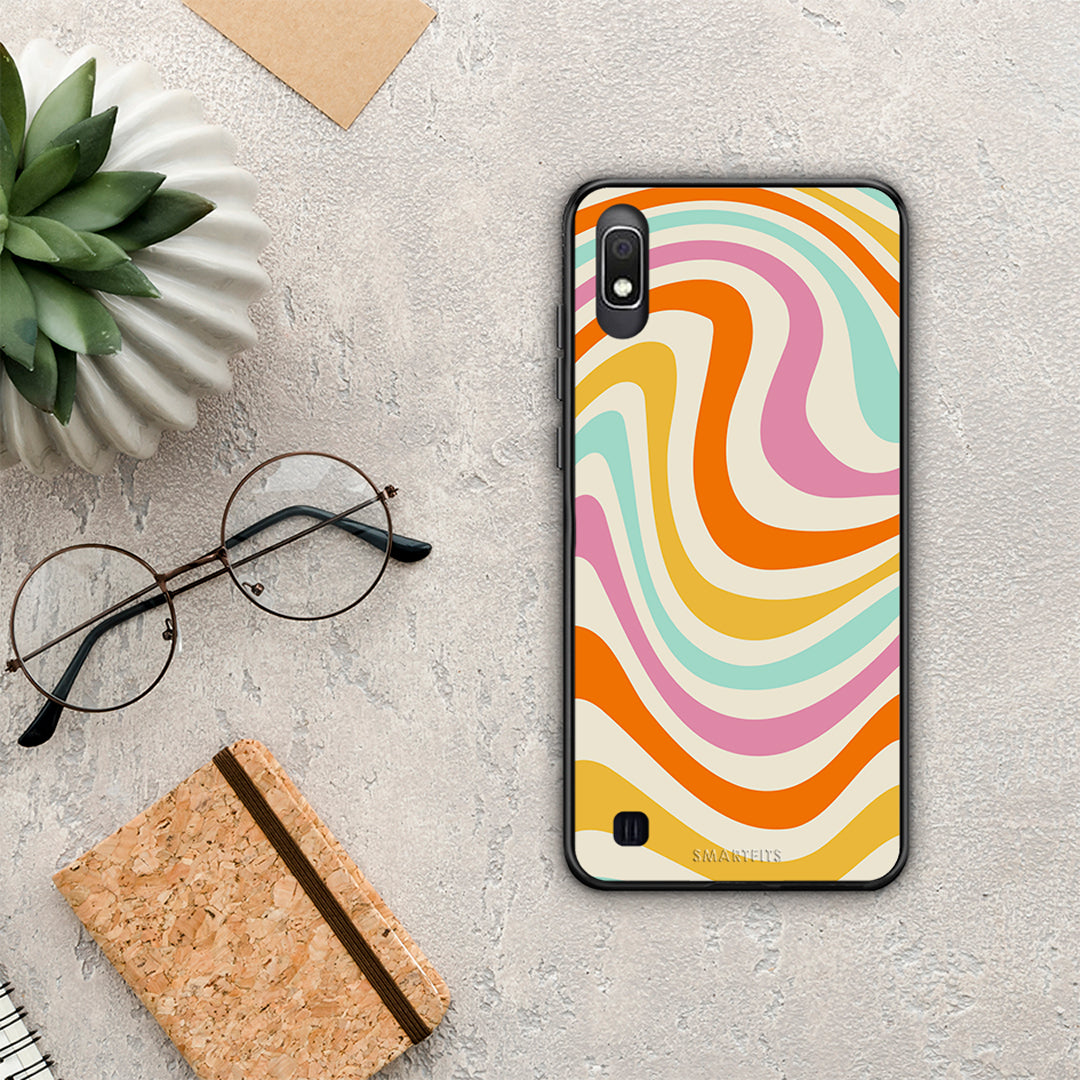 Colourful Waves - Samsung Galaxy A10 θήκη