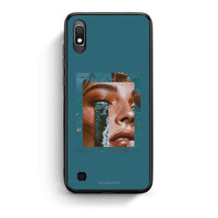 Thumbnail for Samsung A10 Cry An Ocean θήκη από τη Smartfits με σχέδιο στο πίσω μέρος και μαύρο περίβλημα | Smartphone case with colorful back and black bezels by Smartfits