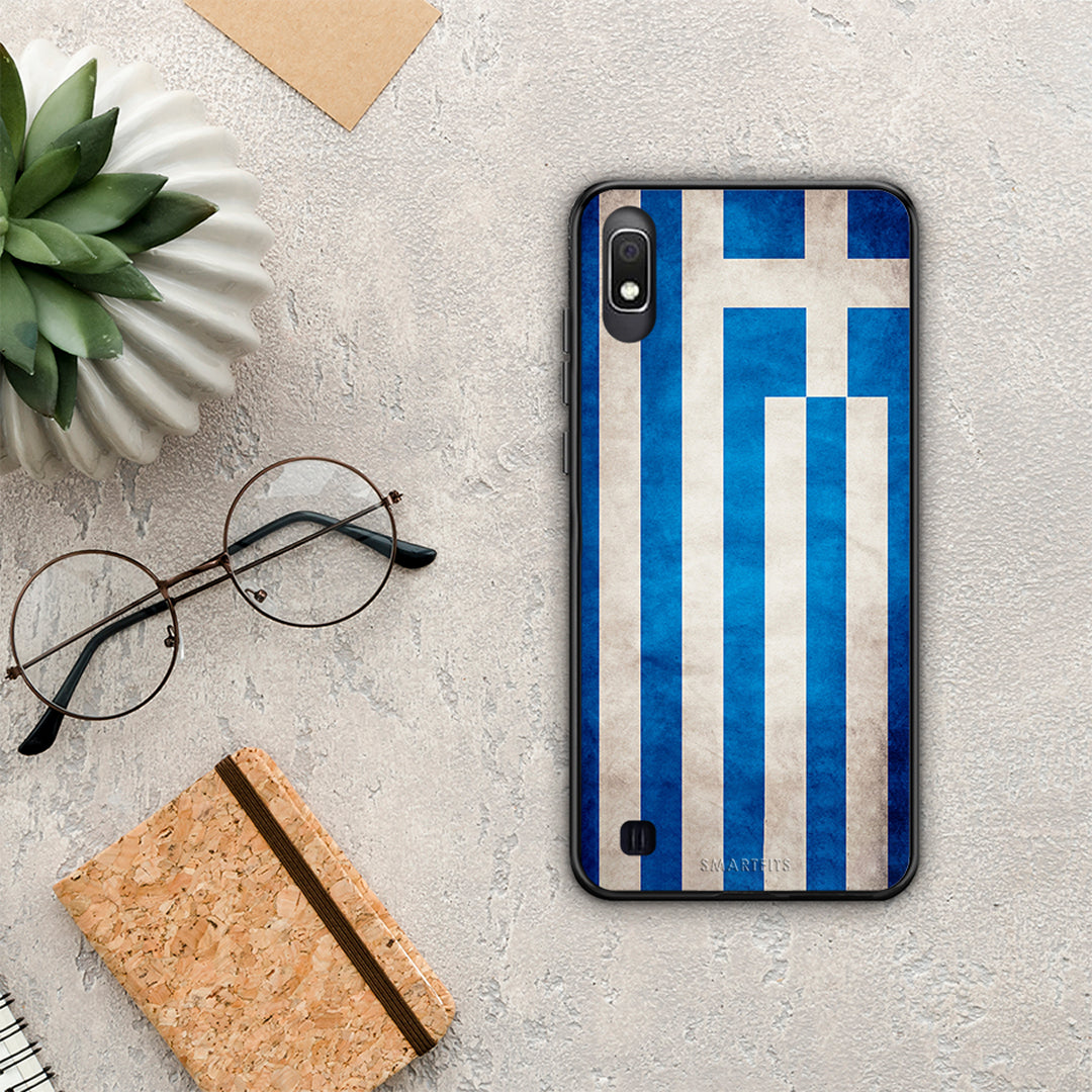 Flag Greek - Samsung Galaxy A10 θήκη