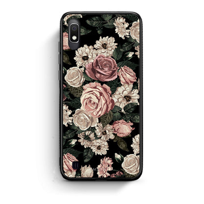 4 - Samsung A10 Wild Roses Flower case, cover, bumper