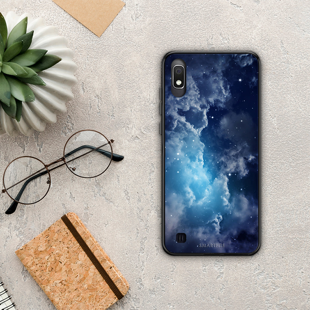 Galactic Blue Sky - Samsung Galaxy A10 θήκη