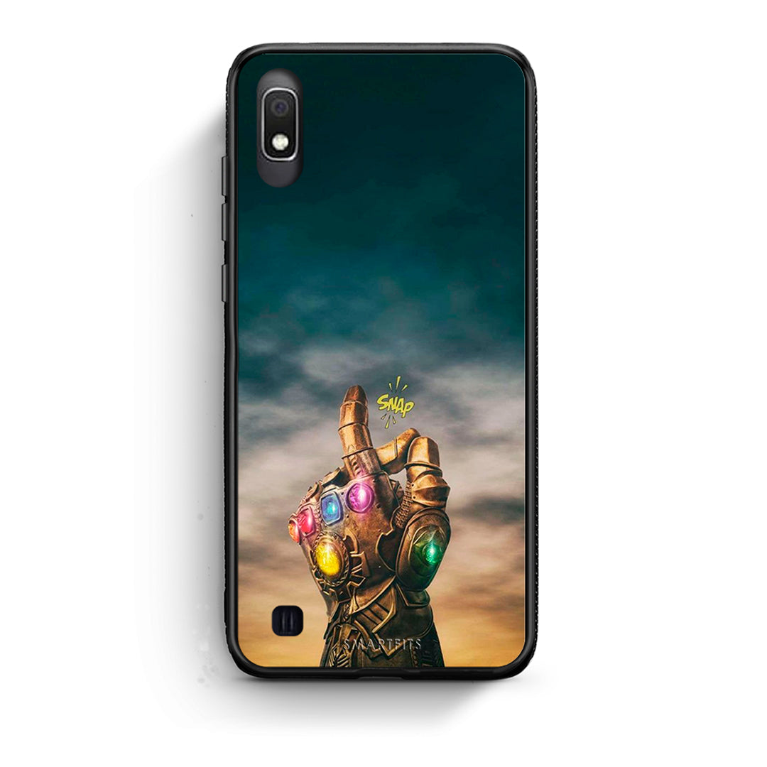 Samsung A10 Infinity Snap θήκη από τη Smartfits με σχέδιο στο πίσω μέρος και μαύρο περίβλημα | Smartphone case with colorful back and black bezels by Smartfits