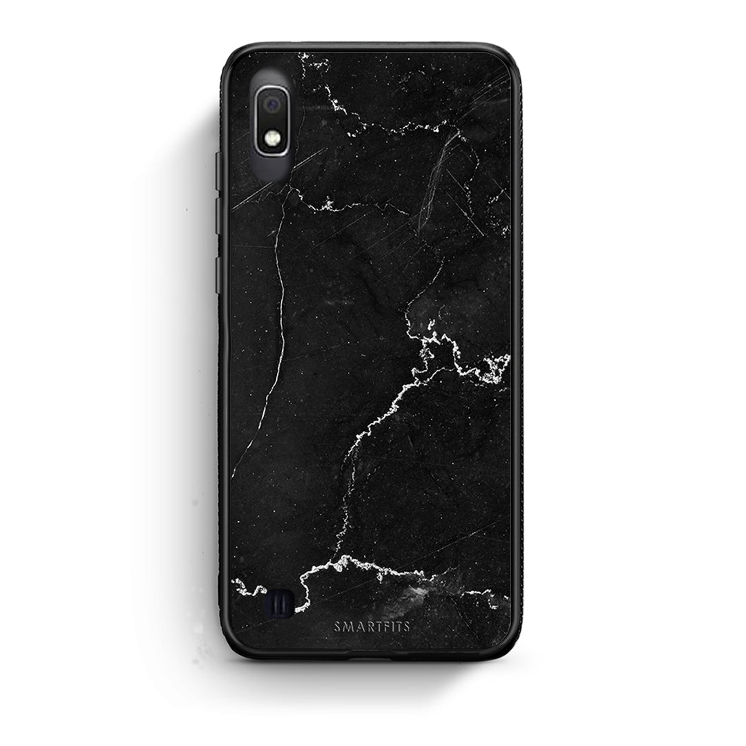 Samsung A10 Marble Black θήκη από τη Smartfits με σχέδιο στο πίσω μέρος και μαύρο περίβλημα | Smartphone case with colorful back and black bezels by Smartfits
