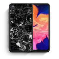 Thumbnail for Θήκη Samsung A10 Male Marble από τη Smartfits με σχέδιο στο πίσω μέρος και μαύρο περίβλημα | Samsung A10 Male Marble case with colorful back and black bezels