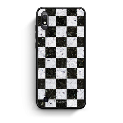 4 - Samsung A10 Square Geometric Marble case, cover, bumper