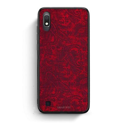 Samsung A10 Paisley Cashmere θήκη από τη Smartfits με σχέδιο στο πίσω μέρος και μαύρο περίβλημα | Smartphone case with colorful back and black bezels by Smartfits