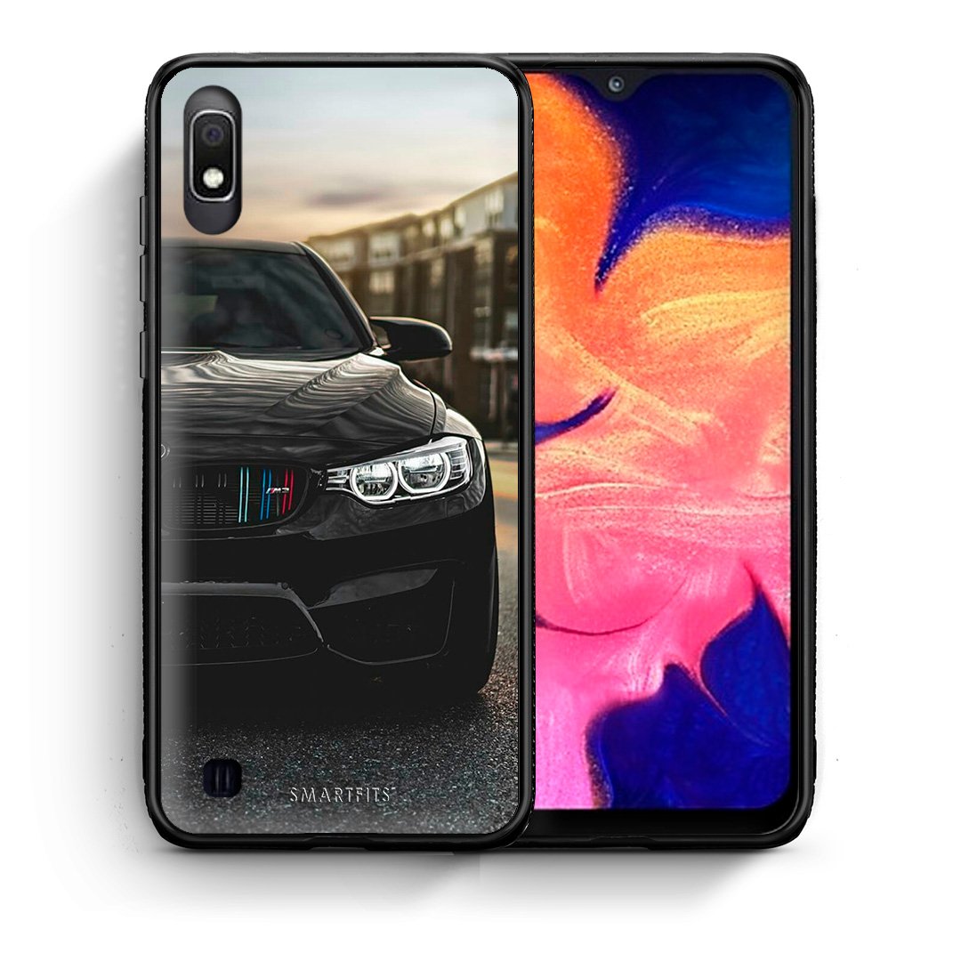 Θήκη Samsung A10 M3 Racing από τη Smartfits με σχέδιο στο πίσω μέρος και μαύρο περίβλημα | Samsung A10 M3 Racing case with colorful back and black bezels