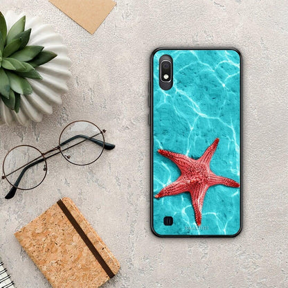 Red Starfish - Samsung Galaxy A10 θήκη