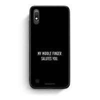 Thumbnail for Samsung A10 Salute θήκη από τη Smartfits με σχέδιο στο πίσω μέρος και μαύρο περίβλημα | Smartphone case with colorful back and black bezels by Smartfits