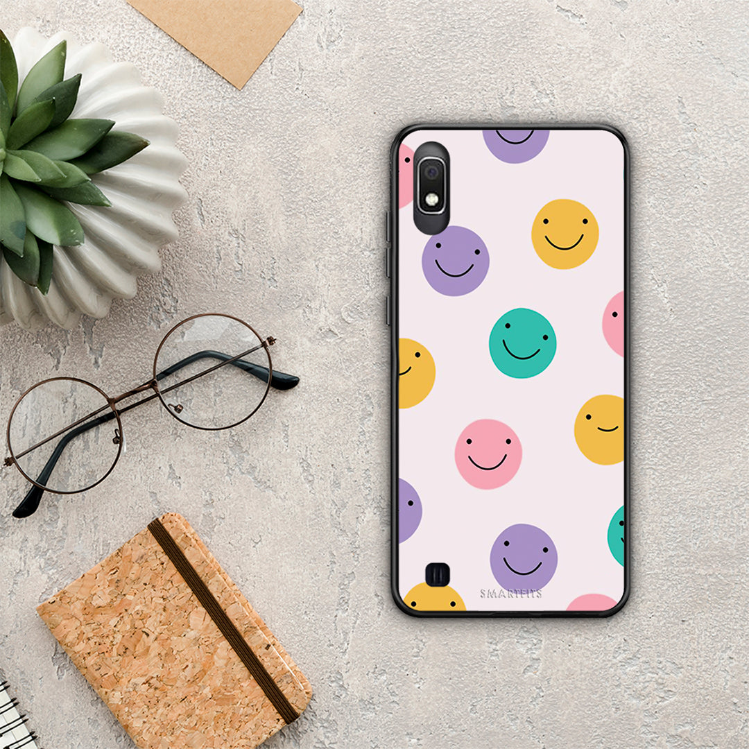 Smiley Faces - Samsung Galaxy A10 θήκη