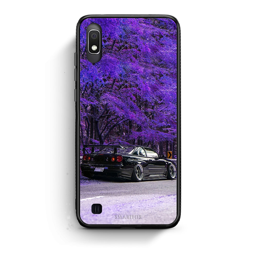 Samsung A10 Super Car Θήκη Αγίου Βαλεντίνου από τη Smartfits με σχέδιο στο πίσω μέρος και μαύρο περίβλημα | Smartphone case with colorful back and black bezels by Smartfits
