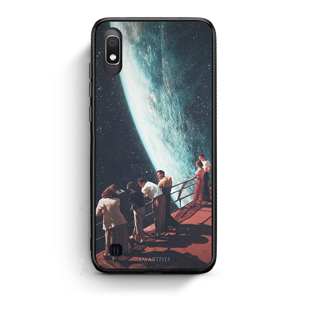 Samsung A10 Surreal View θήκη από τη Smartfits με σχέδιο στο πίσω μέρος και μαύρο περίβλημα | Smartphone case with colorful back and black bezels by Smartfits