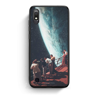 Samsung A10 Surreal View θήκη από τη Smartfits με σχέδιο στο πίσω μέρος και μαύρο περίβλημα | Smartphone case with colorful back and black bezels by Smartfits