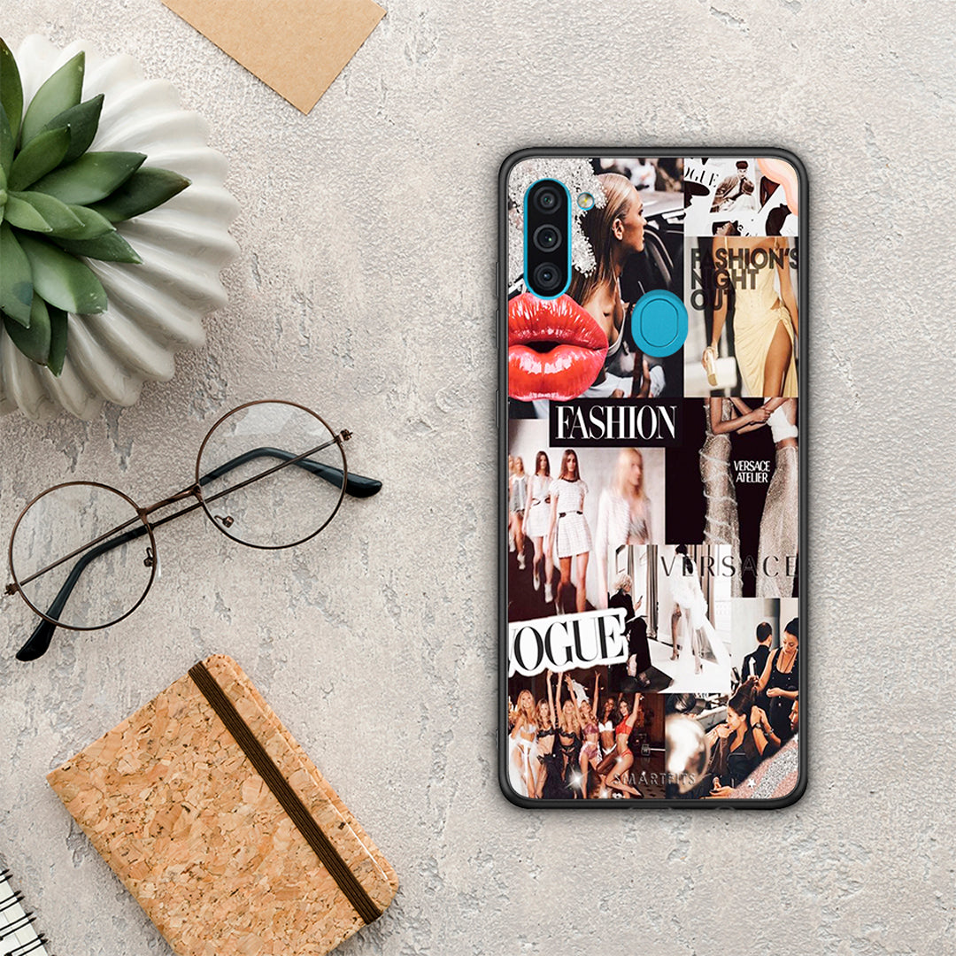 Collage Fashion - Samsung Galaxy A11 / M11 θήκη