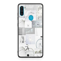 Thumbnail for Samsung A11 / M11 Collage Make Me Wonder Θήκη Αγίου Βαλεντίνου από τη Smartfits με σχέδιο στο πίσω μέρος και μαύρο περίβλημα | Smartphone case with colorful back and black bezels by Smartfits