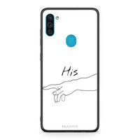 Thumbnail for Samsung A11 / M11 Aeshetic Love 2 Θήκη Αγίου Βαλεντίνου από τη Smartfits με σχέδιο στο πίσω μέρος και μαύρο περίβλημα | Smartphone case with colorful back and black bezels by Smartfits