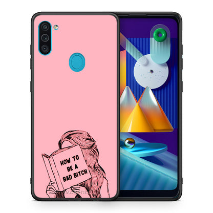 Θήκη Samsung A11/M11 Bad Bitch από τη Smartfits με σχέδιο στο πίσω μέρος και μαύρο περίβλημα | Samsung A11/M11 Bad Bitch case with colorful back and black bezels