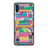 Thumbnail for Samsung A11/M11 Bubbles Soap θήκη από τη Smartfits με σχέδιο στο πίσω μέρος και μαύρο περίβλημα | Smartphone case with colorful back and black bezels by Smartfits