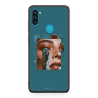 Thumbnail for Samsung A11/M11 Cry An Ocean θήκη από τη Smartfits με σχέδιο στο πίσω μέρος και μαύρο περίβλημα | Smartphone case with colorful back and black bezels by Smartfits